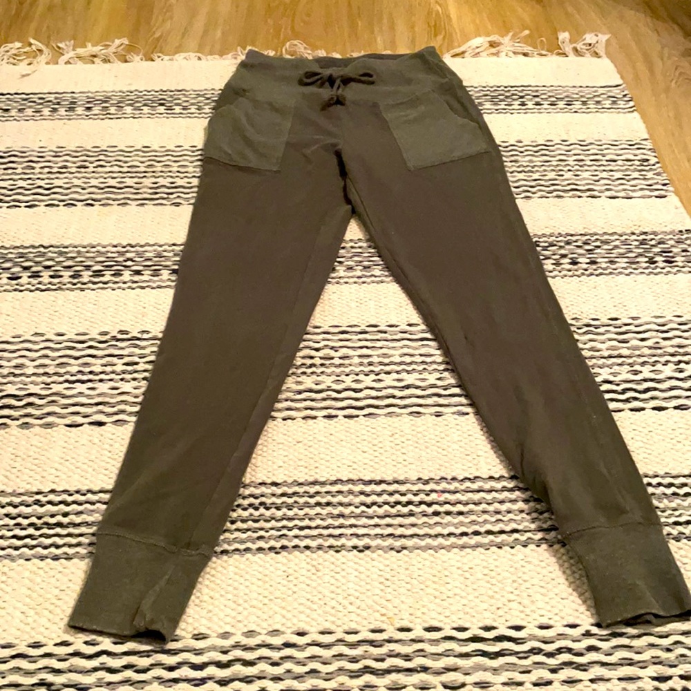 Olive joggers